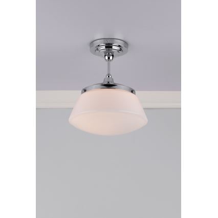 Där Lighting CAD0150 - Koupelnový přisazený lustr CADEN 1xE27/60W/230V IP44 lesklý chrom