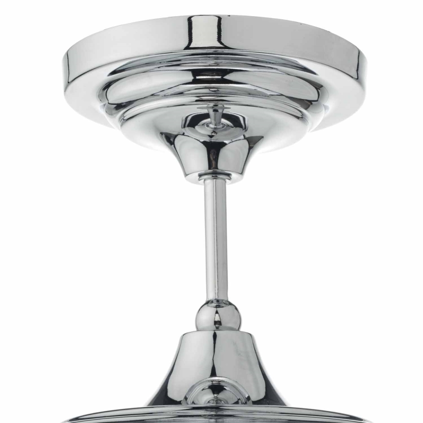 Där Lighting CAD0150 - Koupelnový přisazený lustr CADEN 1xE27/60W/230V IP44 lesklý chrom