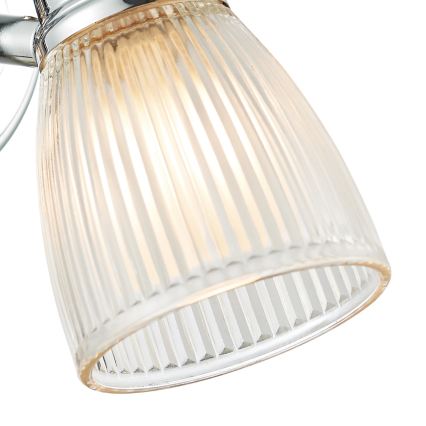 Där Lighting CED0738 - Koupelnová nástěnná lampa CEDRIC 1xG9/25W/230V IP44 lesklý chrom