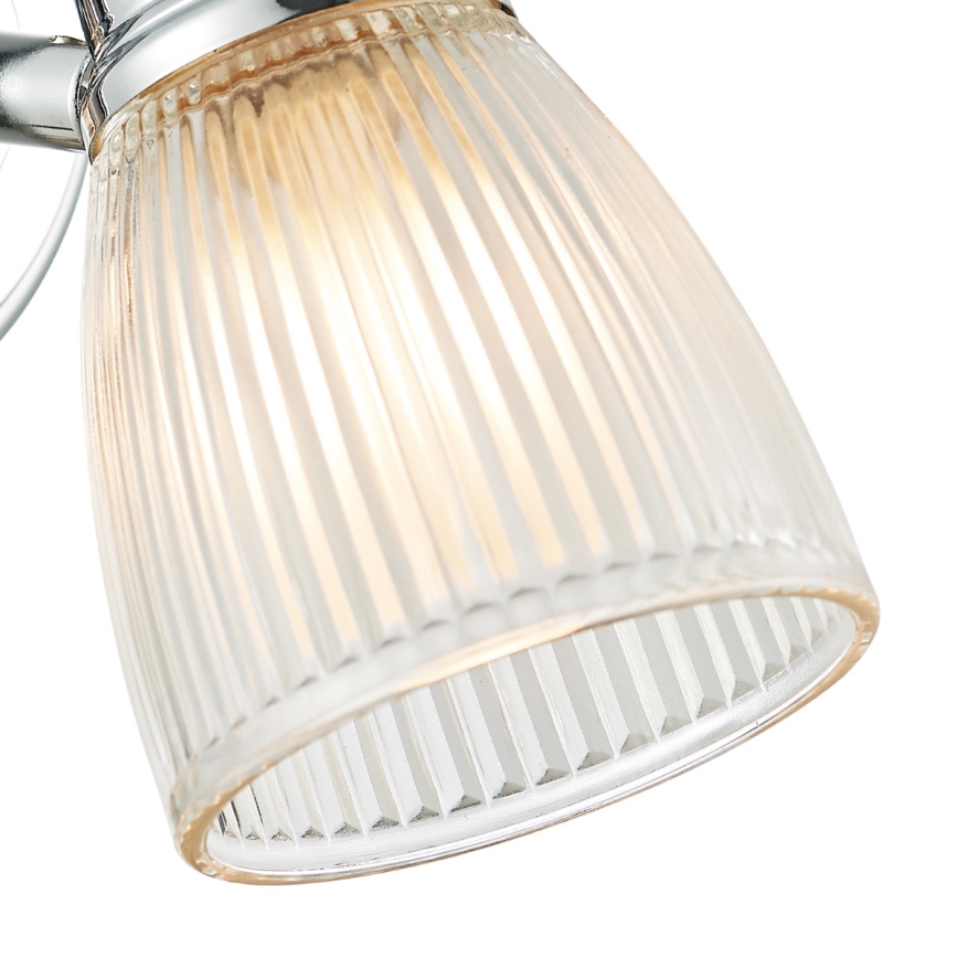 Där Lighting CED0738 - Koupelnová nástěnná lampa CEDRIC 1xG9/25W/230V IP44 lesklý chrom