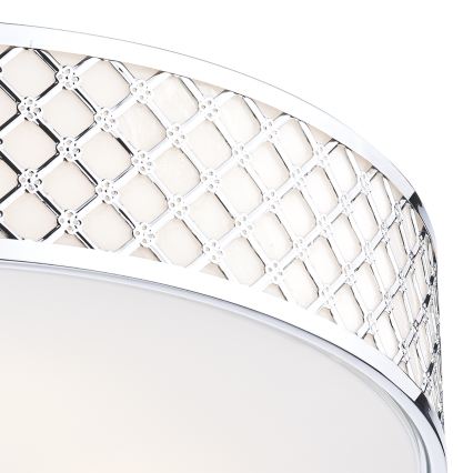 Där Lighting CIV5050 - Stropní svítidlo CIVIC 5xE14/60W/230V pr. 50 cm lesklý chrom