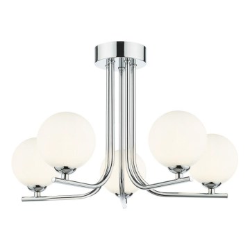 Där Lighting CRA5450-02 - Lustr na tyči CRADLE 5xG9/25W/230V lesklý chrom