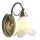 Där Lighting DOU0775 - Nástěnná lampa DOUBLET 1xE14/40W/230V mosaz