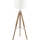 Där Lighting EAS4943 - Stojací lampa EASEL 1xE27/60W/230V hnědá