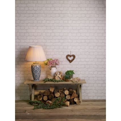 Där Lighting ELY4223 - Stolní lampa ELY 1xE27/60W/230V modrá