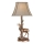 Där Lighting GUL5545-X - Stolní lampa GULLIVER 1xE27/60W/230V béžová/bronzová