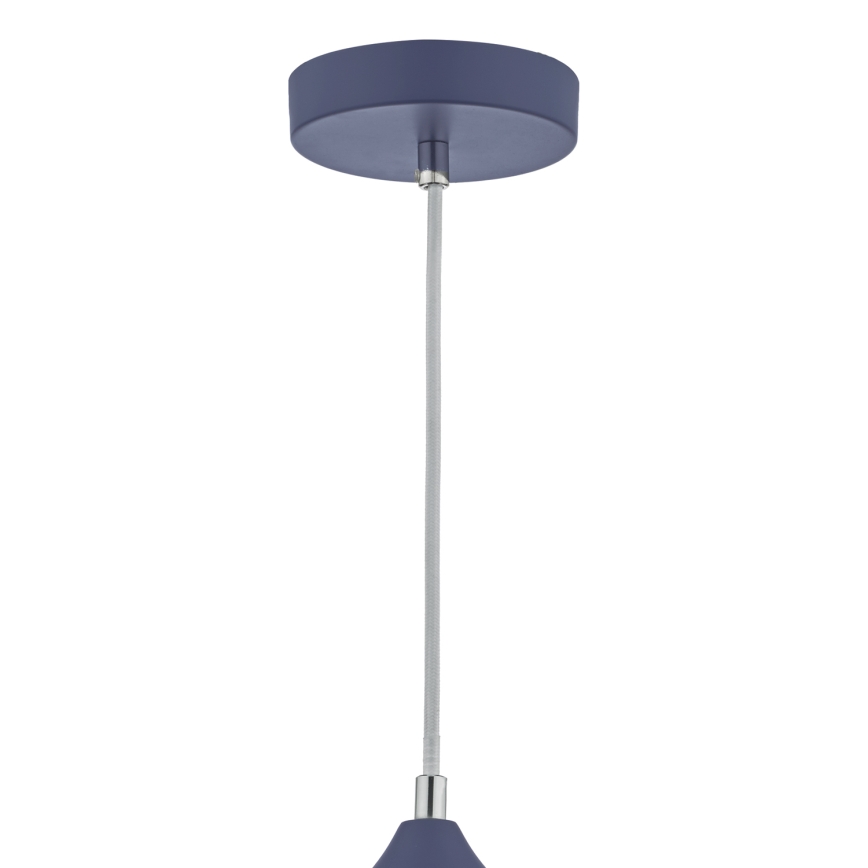 Där Lighting KAE0123 - Lustr na lanku KAELAN 1xE27/60W/230V modrá