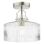 Där Lighting LEN4846 - Přisazený lustr LENKA 1xE27/60W/230V matný chrom