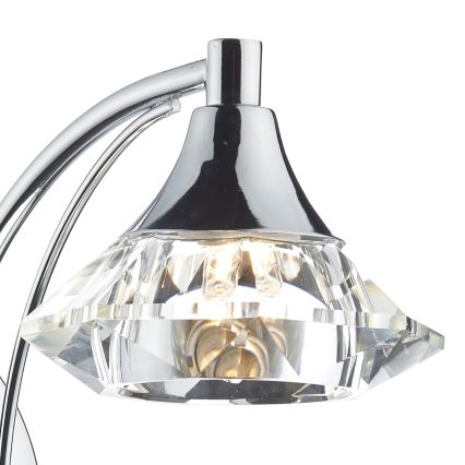 Där Lighting LUT0750 - Nástěnná lampa LUTHER 1xG9/40W/230V lesklý chrom