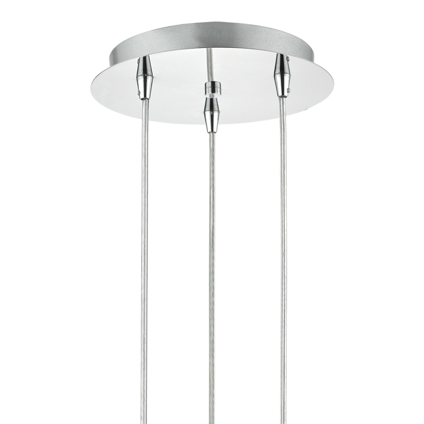 Där Lighting LYA0350 - Lustr na lanku LYALL 3xG9/40W/230V lesklý chrom