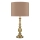 Där Lighting MAD4275 - Stolní lampa MADRID 1xE27/60W/230V hnědá/mosaz