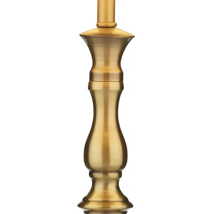 Där Lighting MAD4275 - Stolní lampa MADRID 1xE27/60W/230V hnědá/mosaz