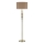 Där Lighting MAD4975 - Stojací lampa MADRID 1xE27/60W/230V hnědá/mosaz
