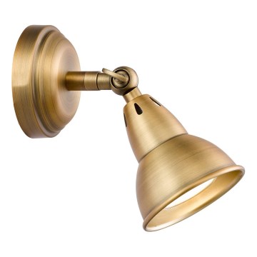 Där Lighting NAT0742 - Nástěnné bodové svítidlo NATHANIEL 1xGU10/11W/230V mosaz