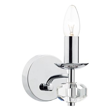 Där Lighting OLE0750 - Nástěnná lampa OLEANA 1xE14/40W/230V lesklý chrom