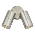 Där Lighting ORT0968 - LED Venkovní nástěnné bodové svítidlo ORTEGA 2xGU10/5W/230V IP65 lesklý chrom