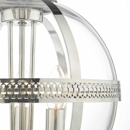 Där Lighting VAN0338 - Lustr na řetězu VANESSA 3xE14/40W/230V lesklý chrom