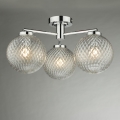 Där Lighting WAY5350 - Koupelnový přisazený lustr WAYNE 3xG9/3W/230V IP44 lesklý chrom