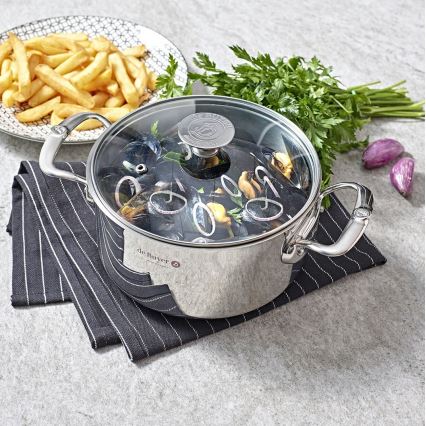 De Buyer 3427.28 - Hrnec s poklicí MILADY 28 cm nerez