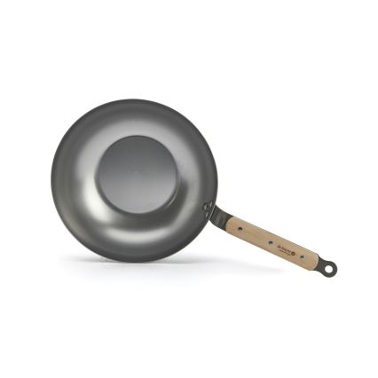 De Buyer 5717.28 - Pánev Wok MINERAL B BOIS 28 cm