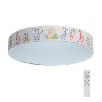 De Markt - LED Dětské stropní svítidlo HI-TECH 1xLED/50W/230V + dálkové ovládání De Markt - LED Dětské stropní svítidlo HI-TECH 1xLED/50W/230V + dálkové ovládání