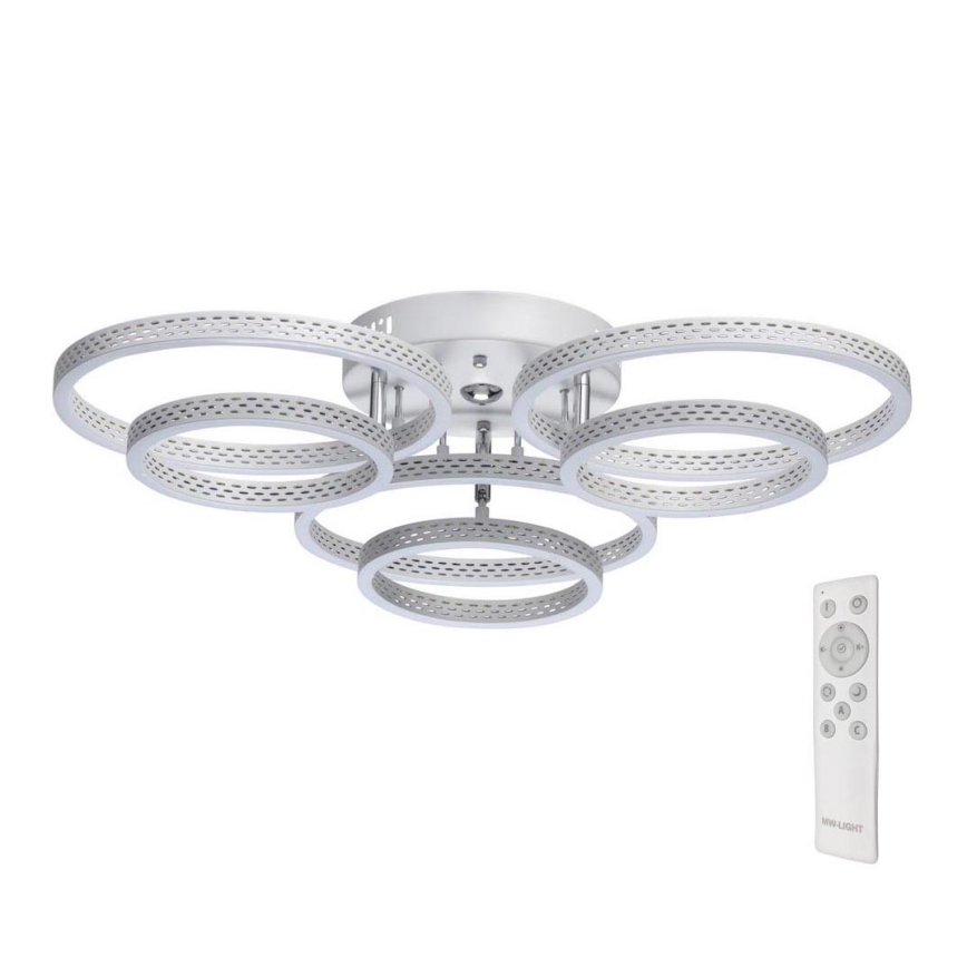 De Markt - LED Stmívatelné stropní svítidlo AURICH LED/70W/230V + dálkové ovládání