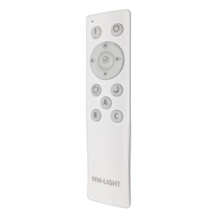 De Markt - LED Stmívatelné stropní svítidlo AURICH LED/70W/230V + dálkové ovládání