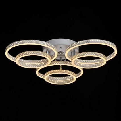 De Markt - LED Stmívatelné stropní svítidlo AURICH LED/70W/230V + dálkové ovládání