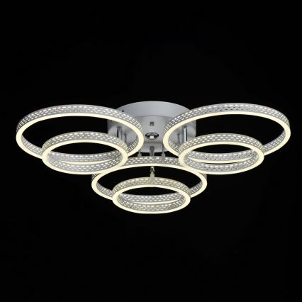 De Markt - LED Stmívatelné stropní svítidlo AURICH LED/70W/230V + dálkové ovládání