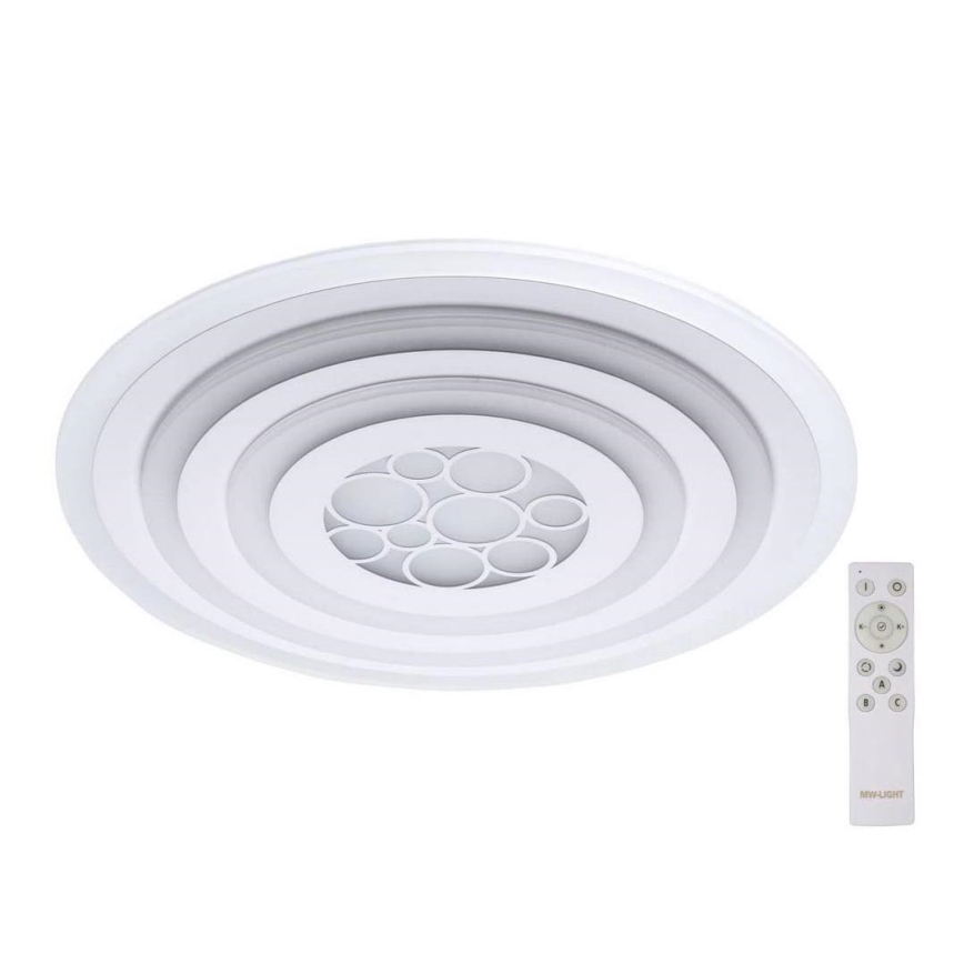 De Markt - LED Stmívatelné stropní svítidlo PLATTING LED/6W/230V + dálkové ovládání