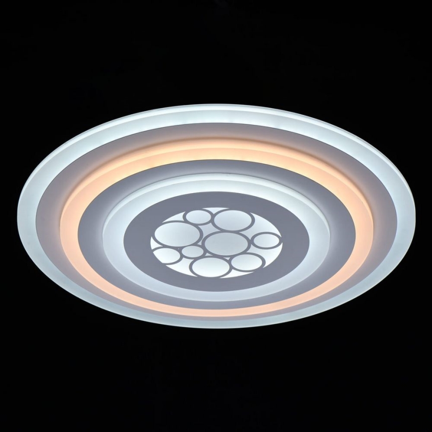 De Markt - LED Stmívatelné stropní svítidlo PLATTING LED/6W/230V + dálkové ovládání