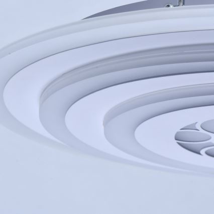 De Markt - LED Stmívatelné stropní svítidlo PLATTING LED/6W/230V + dálkové ovládání
