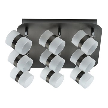 De Markt - LED Stropní svítidlo GALAXY 9xLED/2,5W/230V