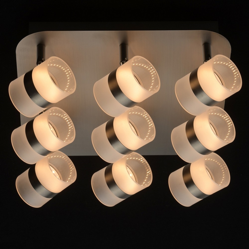 De Markt - LED Stropní svítidlo GALAXY 9xLED/2,5W/230V