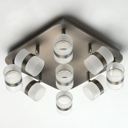 De Markt - LED Stropní svítidlo GALAXY 9xLED/2,5W/230V