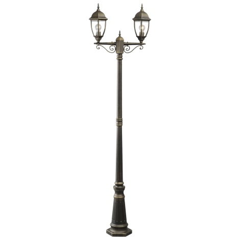 De Markt - Venkovní lampa STREET 2xE27/95W/230V IP44