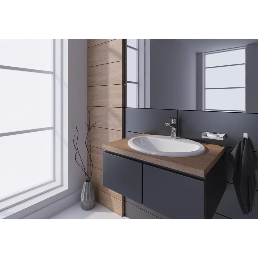 Deante ADM_A411 - Nástěnná mýdlenka MOKKO bílá