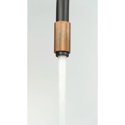 Deante BCA_B64M - Dřezová baterie ASTER černá/mosaz