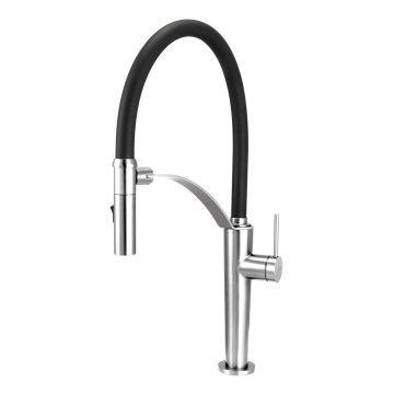 Deante BRC_072M - Dřezová baterie s flexibilním ramínkem CORDA lesklý chrom