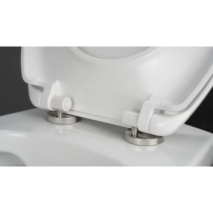 Deante CMOD6SPW - Závěsné WC s prkénkem BORO keramika/bílá