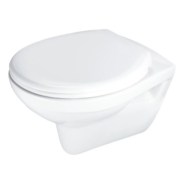 Deante CMOD6SPW - Závěsné WC s prkénkem SoftClose BORO keramika/bílá