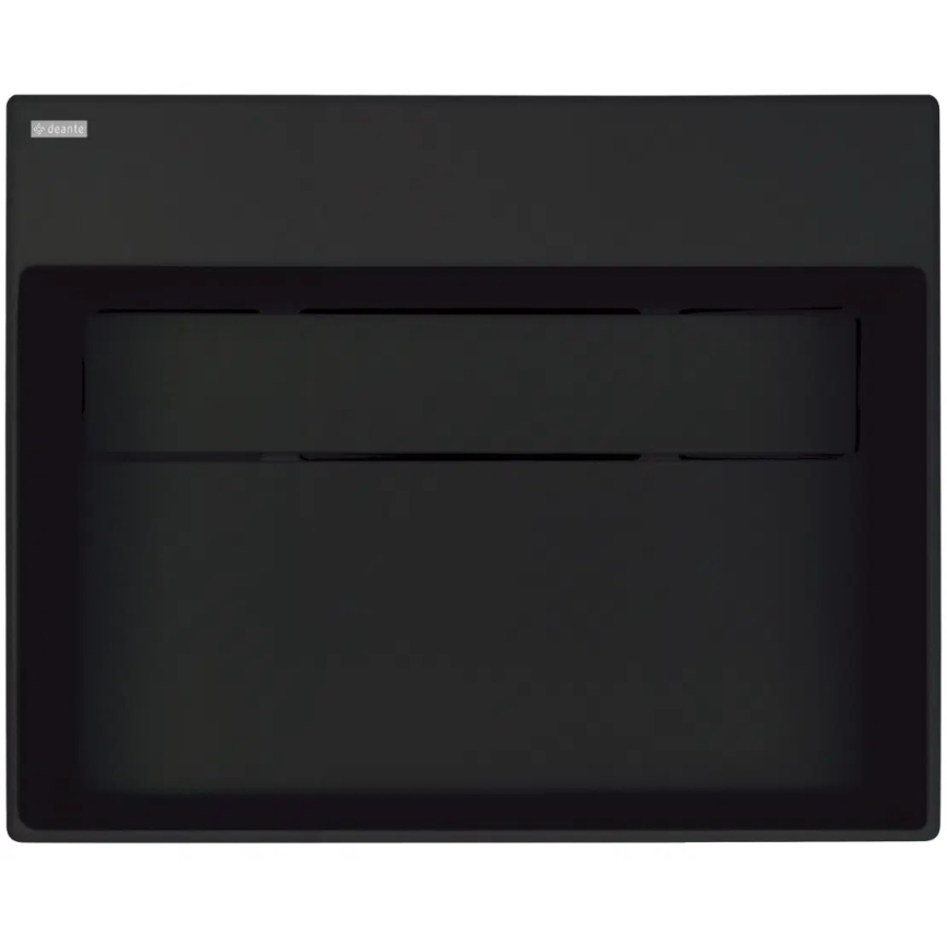 Deante CQR_NU5M - Umyvadlo na desku CORREO 40x50 cm granit/černá