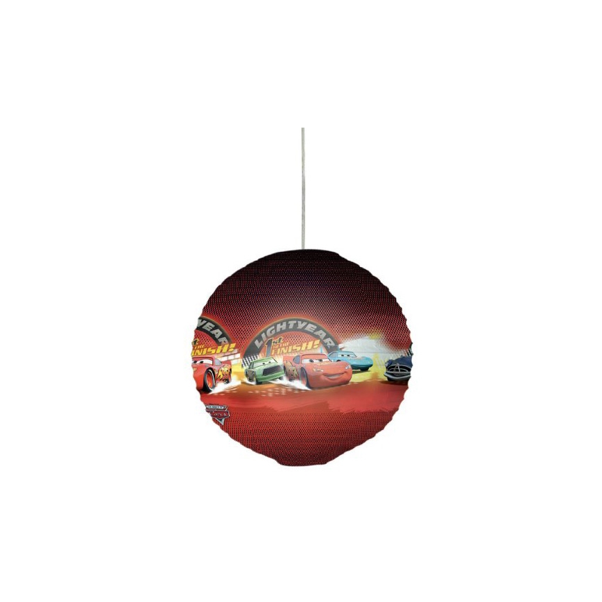 Decofun 82763 - Dětské stínidlo k dětskému lustru CARS E27 pr. 34 cm