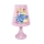 Decofun 87111 - Dětská stolní lampa PRINCESS 1xG24q