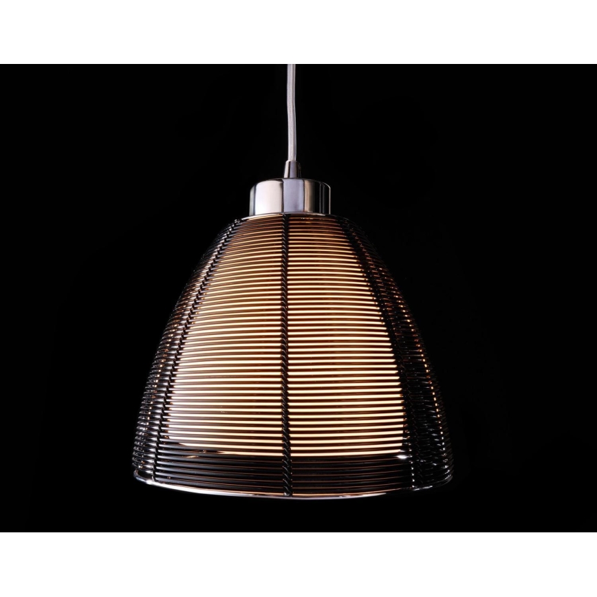 Deko-Light 342026 - Lustr na lanku FILO 1xE27/60W/230V pr. 19 cm černá