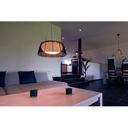 Deko-Light 342032 - Lustr na lanku FILO 3xE27/60W/230V pr. 39 cm černá