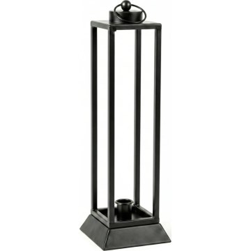 Dekorační lucerna HALL 39,5 cm černá