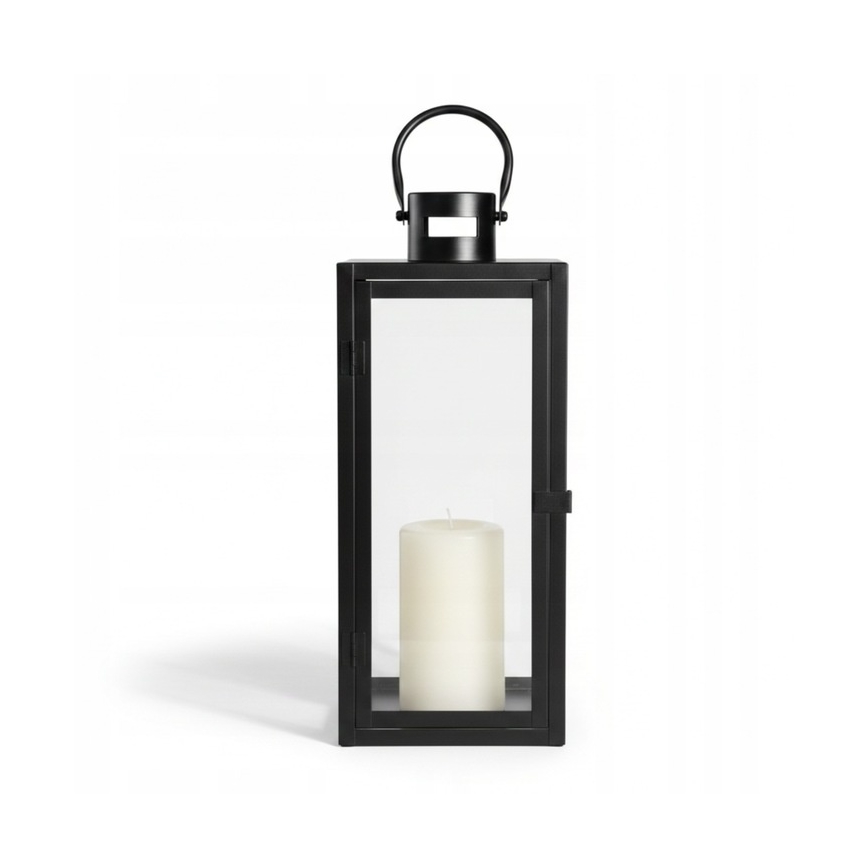 Dekorační lucerna TOWER 29 cm černá