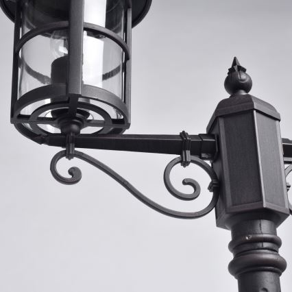 DeMarkt - Venkovní lampa STREET 2xE27/60W/230V IP44