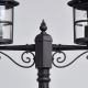 DeMarkt - Venkovní lampa STREET 2xE27/60W/230V IP44